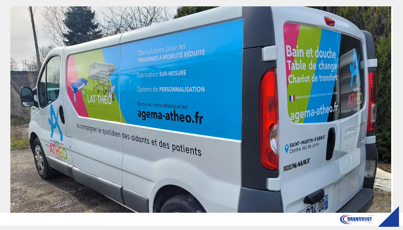 Habillage de Véhicule : ATHEO. Solutions pour personnes à mobilité réduite