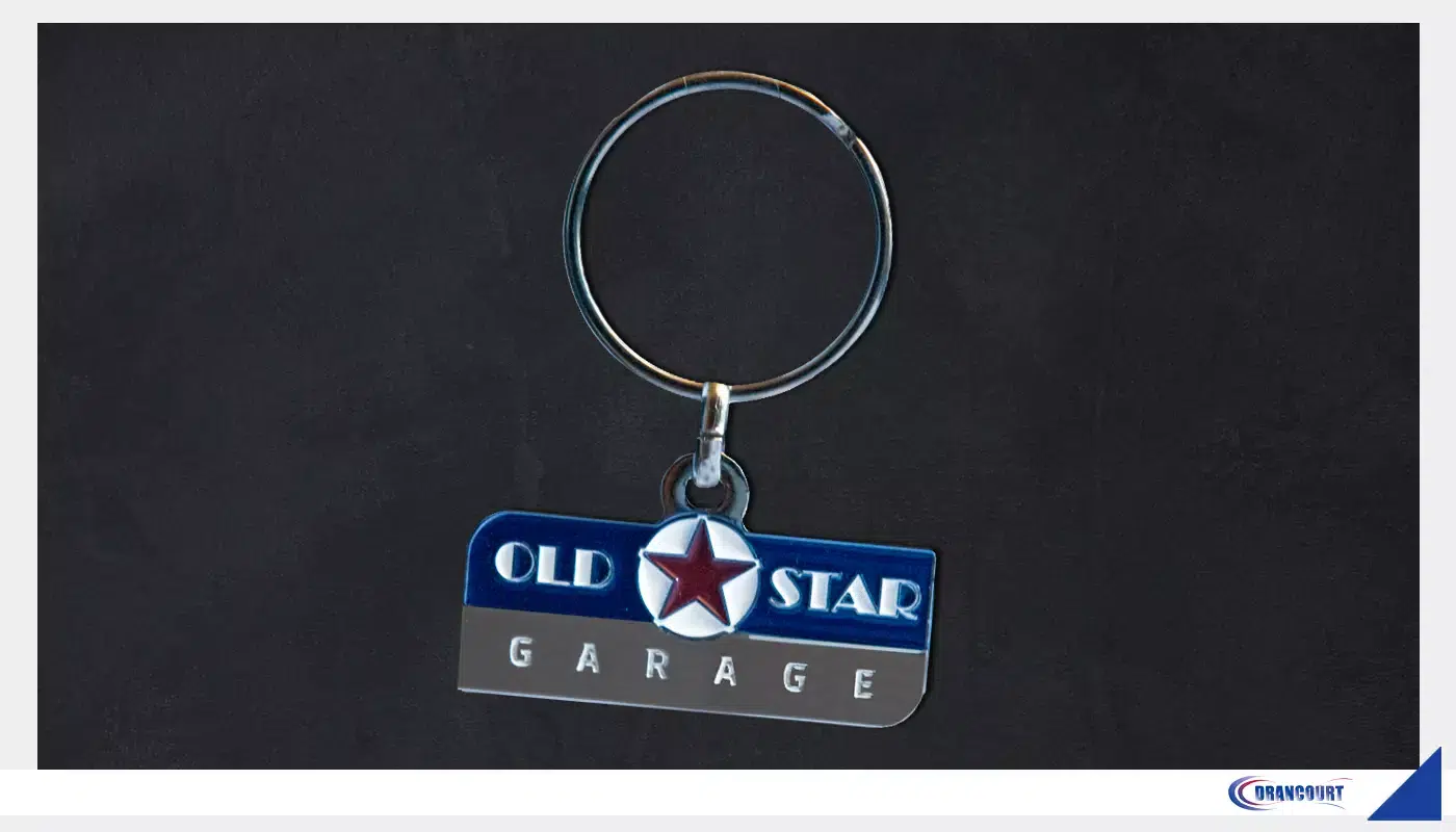Portes-clés personalisés Old Star Garage