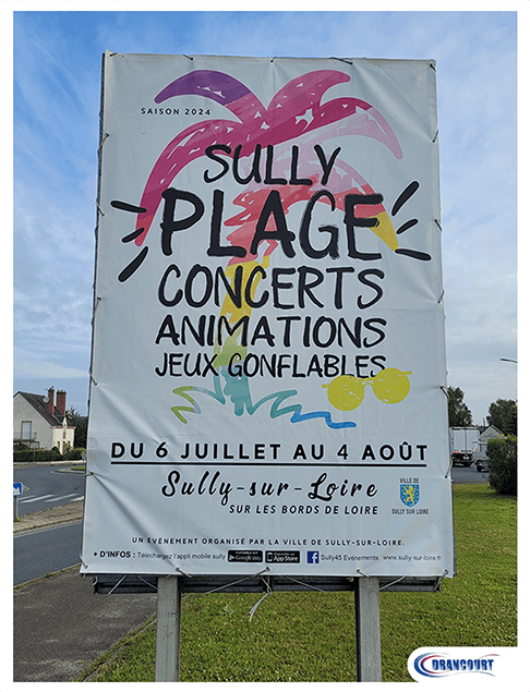 Banderole Sully Plage