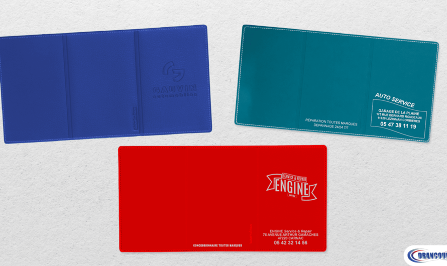 Porte-carte grise personnalisé