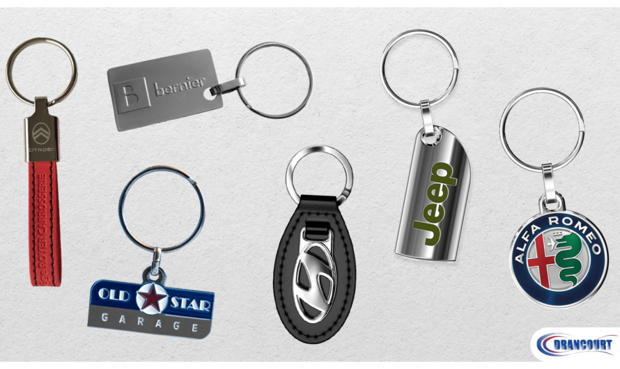 Porte-clés publicitaires : Garage et Concession